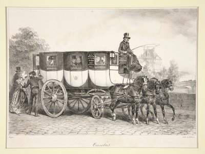 Omnibusz alkotó: Denis Auguste Marie Raffet