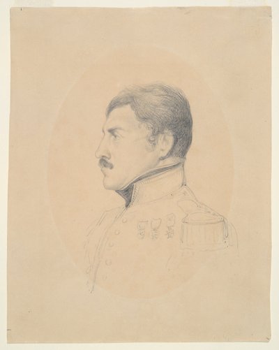 Pelissier tábornok portréja alkotó: Denis Auguste Marie Raffet