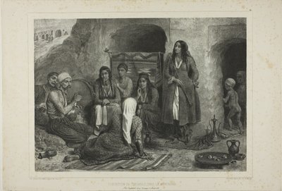 Tsiganes hegyi lakás alkotó: Denis Auguste Marie Raffet