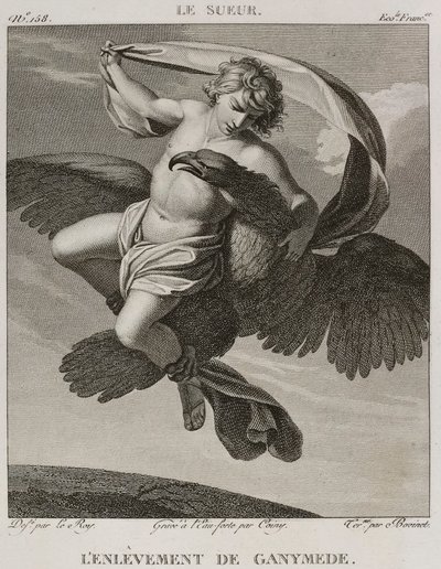 Denis-Sébastien Leroy, Coiny és Bovinet - Ganümédész elrablása, Eustache Le Sueur után - 1802-1815 alkotó: Denis Sebastien Leroy