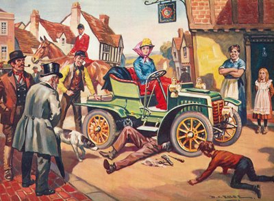 Motoros utazás alkotó: Derek Charles Eyles