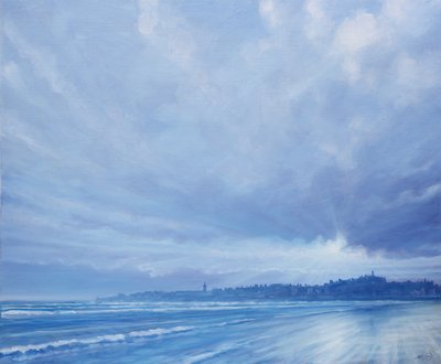 Kilátás a St Andrews-ra alkotó: Derek Hare