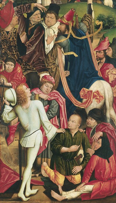 Knights and Soldiers játék Dice for Christs Robe alkotó: Derick Baegert