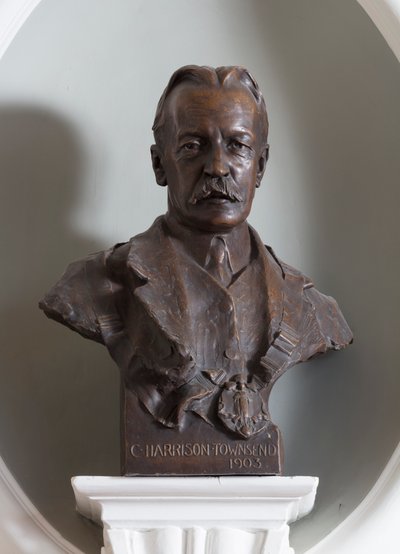 Charles Harrison Townsend szobra alkotó: Derwent F. Wood