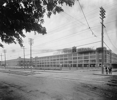Ford Motor Company, Detroit alkotó: Detroit Publishing Co.
