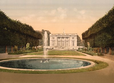 Petit Trianon, Versailles, 1890-1900 körül alkotó: Detroit Publishing Co.