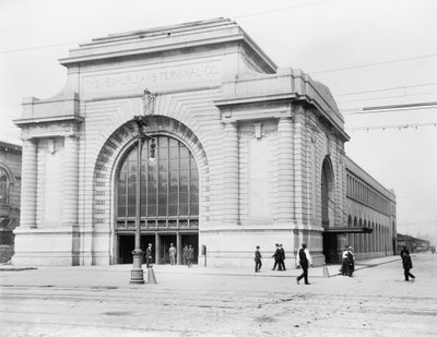 Végállomás, New Orleans alkotó: Detroit Publishing Co.