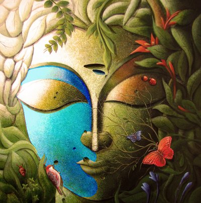 Nyugodt természet arc alkotó: Dhananjoy Mukherjee