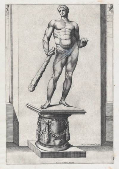 A római nagyszerűség tükre: Herkules a Hesperidák almáival, 1581., 1581. alkotó: Diana Mantuana