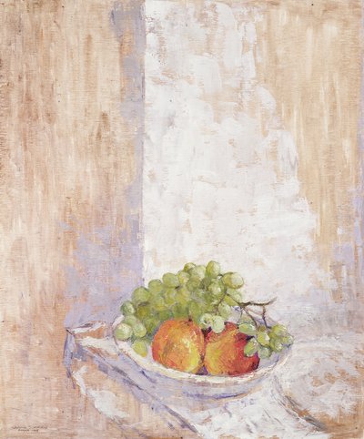 Őszibarack és szőlő, 1993 (tábla) alkotó: Diana Schofield