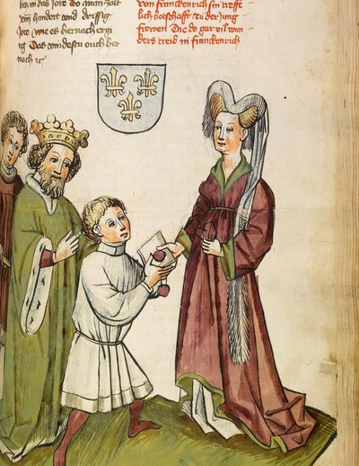Százéves háború (1337-1453): I. Zsigmond a Szent Birodalomból (Szent Birodalom) (1368-1437) találkozik Jeanne of Arc (1412-1431) - Zsigmond császár Jeanne d