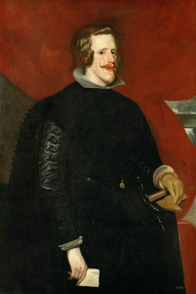 Barokk: IV. Fülöp spanyol portréja par Velazquez, Diego (1599-1660) alkotó: Diego Velázquez