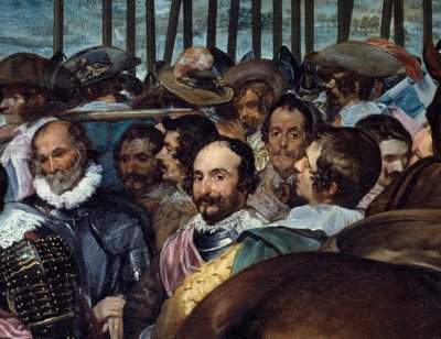 Breda megadása. Breda ostromának végén alkotó: Diego Velázquez