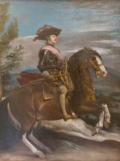 Fülöp lovas portréja IV alkotó: Diego Velázquez