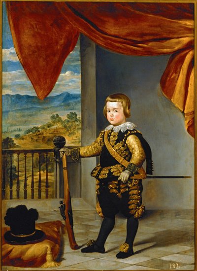 Csecsemő Baltasar Carlos ... (festmény, vászon) alkotó: Diego Rodriguez de Silva y Velazquez