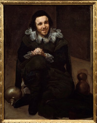 A Jester Don Juan Pumpkins portréja. Diego Rodriguez de Silva és Velasquez (1599-1660) festménye alkotó: Diego Velázquez