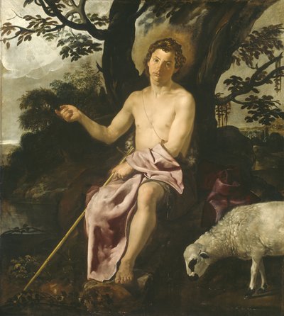 Keresztelő Szent János a vadonban, 1622 körül alkotó: Diego Velázquez