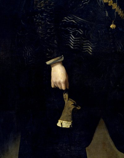 A csecsemő Don Carlos-portré Don Carlosról (1607-1632), IV. Fülöp király testvéréről. Részlet. Diego Rodriguez de Silva és Velazquez festménye Diego Velasqueznél (1599-1660) alkotó: Diego Velázquez
