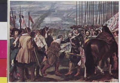 A bredai kapituláció 1625 Diego Velazquez alkotó: Diego Rodriguez de Silva y Velazquez