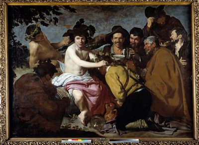 Bacchus diadala avagy Diego Rodriguez de Silva y Velasquez „A részegek” képe alkotó: Diego Velázquez