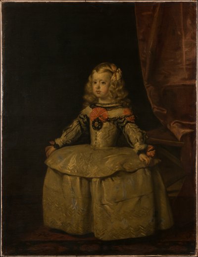 Margarita infánsnő portréja (1651-1673) alkotó: Diego Velázquez
