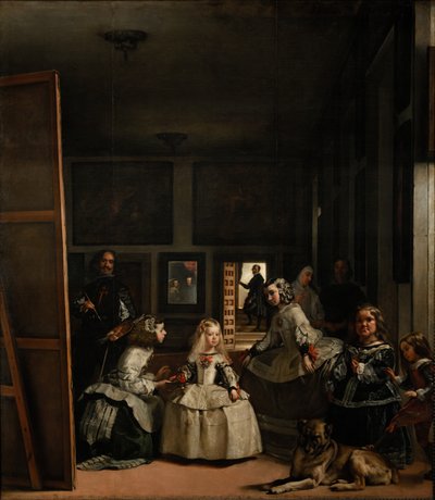 Az udvarhölgyek alkotó: Diego Velázquez