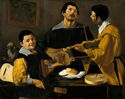 Három zenész  alkotó: Diego Velázquez