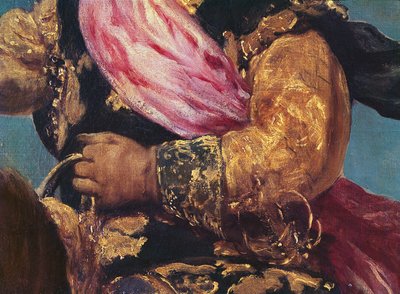 Részlet Balthasar Carlos hercegről lóháton, 1635-1636 körül (835 részlete) alkotó: Diego Velázquez