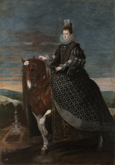 Ausztriai Margarita lovas portréja 15841611, 1630 és 1635 között alkotó: Diego Velázquez