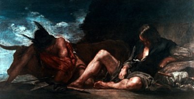 Merkúr és Argus, c1659. alkotó: Diego Velázquez