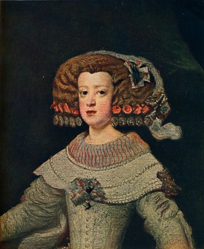 Marie-Anne királynő, Mariana osztrák portré, 1652, 1910 alkotó: Diego Velázquez