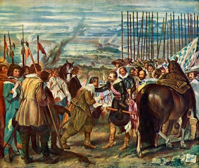 Breda, a lándzsák átadása, 1634-1635. alkotó: Diego Velázquez
