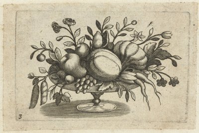 Vruchten op schaal Utazáshoz hasznos kis gyümölcsös könyv (sorozat címe) alkotó: Dietrich Krüger (attributed to)