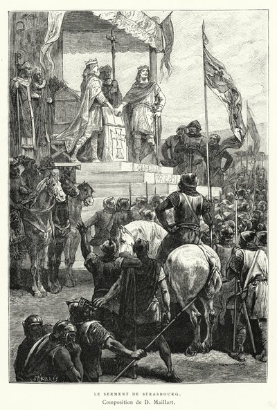 A strasbourgi eskü (metszet) alkotó: Diogene Ulysse Napoleon Maillart