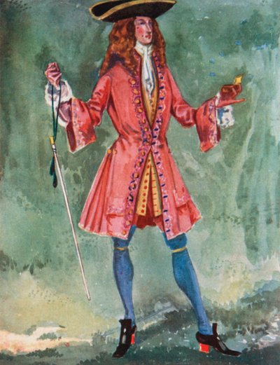 Anna királynő korának embere 1702-1714 alkotó: Dion Clayton Calthrop