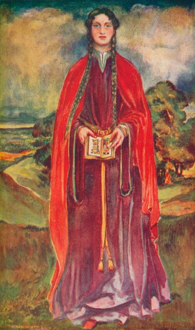 Henrik korabeli nő, 1907 alkotó: Dion Clayton Calthrop