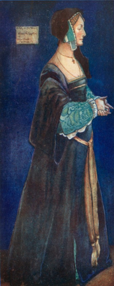 Henrik korabeli nő 1509-1547 alkotó: Dion Clayton Calthrop