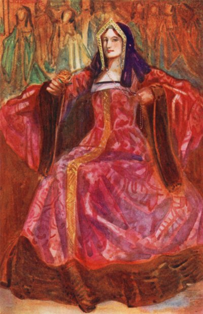 Henrik korabeli nő 1485-1509 alkotó: Dion Clayton Calthrop
