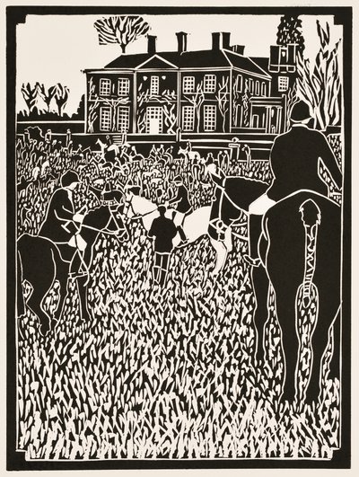 Az év hónapjai: (linómetszet) alkotó: Dione Verulam