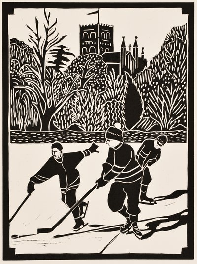 Az év hónapjai: (linómetszet) alkotó: Dione Verulam