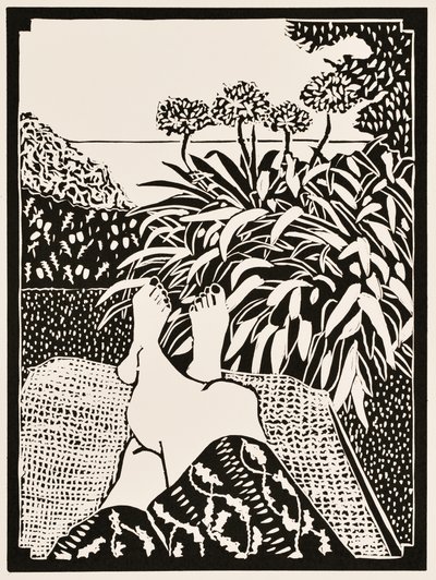 Az év hónapjai: (linómetszet) alkotó: Dione Verulam