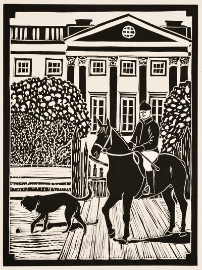 Az év hónapjai: (linómetszet) alkotó: Dione Verulam