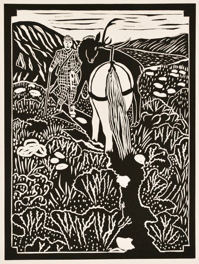 Az év hónapjai: (linómetszet) alkotó: Dione Verulam