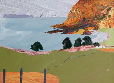 Mull, októberi fény (kollázs) alkotó: Dione Verulam