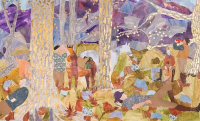 Szieszta a füvön, Pyrenee alkotó: Dione Verulam