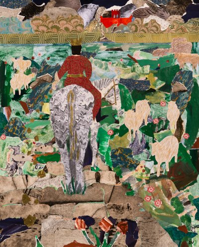 A Magna Carta kezdete (kollázs) alkotó: Dione Verulam