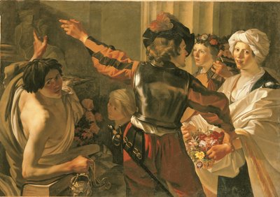 Felajánlás Ceresnek alkotó: Dirck Baburen van
