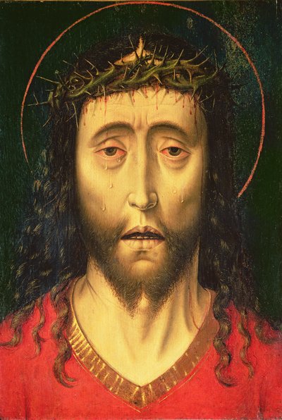 A tövisekkel megkoronázott Krisztus, 1475 körül alkotó: Dirck Bouts