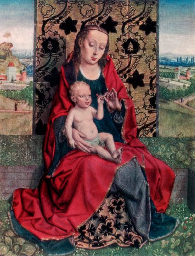 A Madonna és a gyermek, 1927 alkotó: Dirck Bouts