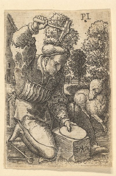 A Smith, 1520-25. alkotó: Dirck Vellert